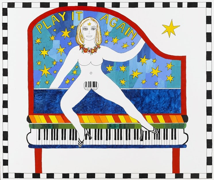 Dorothy Iannone,&nbsp;Play It Again&nbsp;(2007)