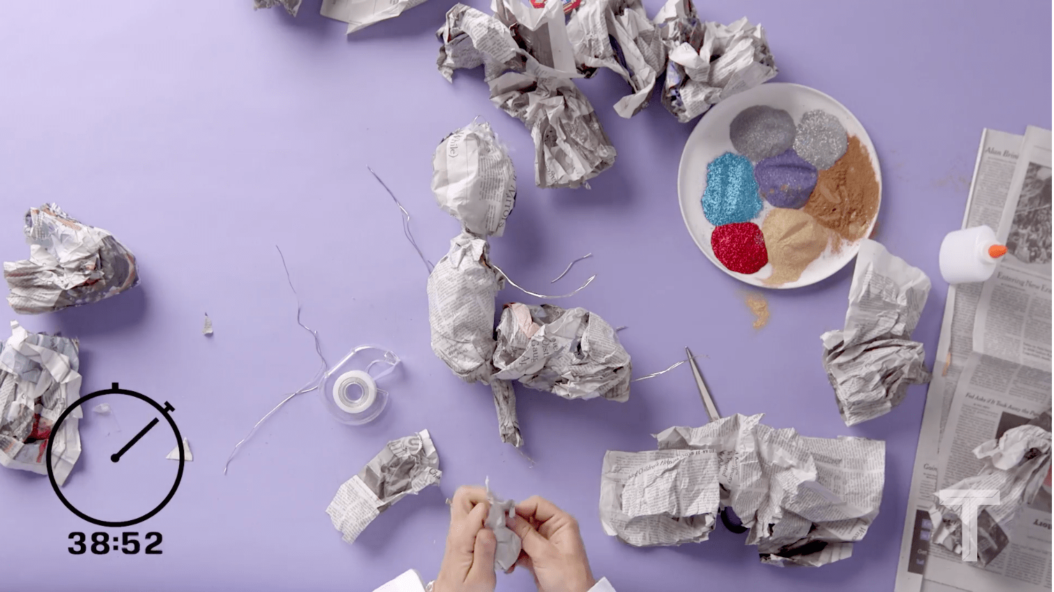 Work in progress by Katie Stout for T Magazine