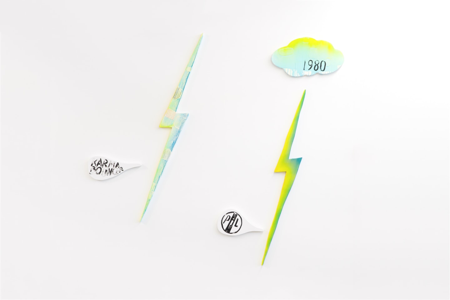 Installation view of Dan McCarthy, Los Angeles, Venus Over Los Angeles, 2015