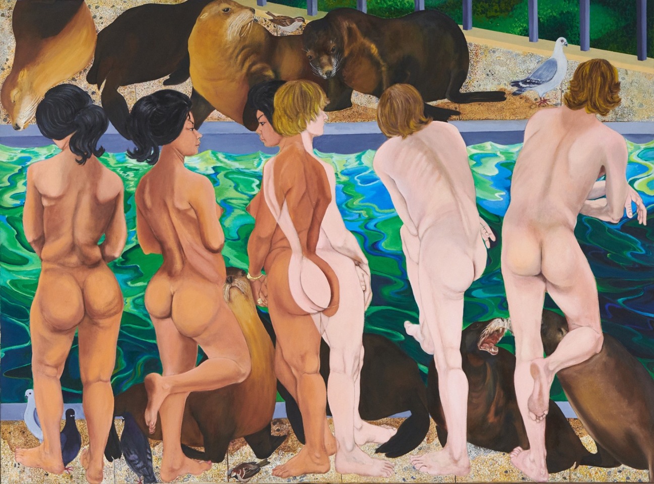 Martha Edelheit, Seals, Central Park Zoo, 1970&ndash;71