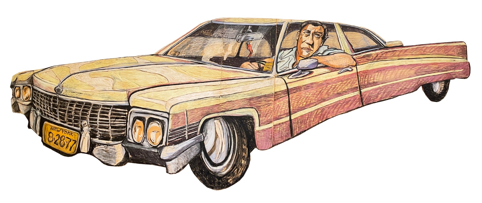 Mimi Gross, “The Getaway Car” from The Hold Up installation, 1977