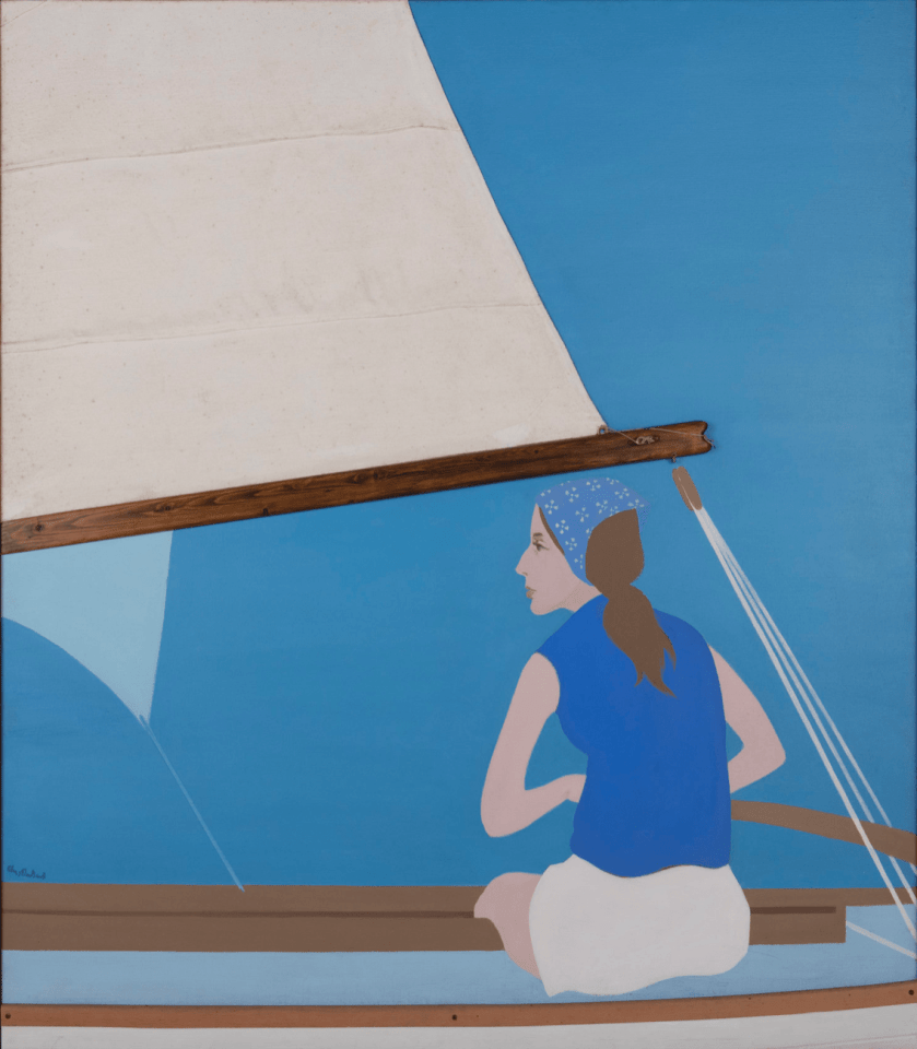 Charles DuBack, Daphne Sailing, 1970