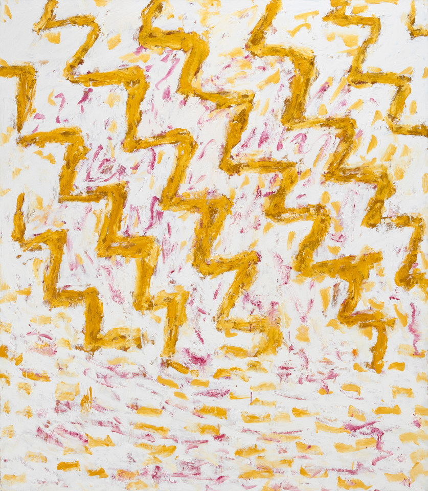 Pat Passlof, Hamlet&#039;s Mill #48, 2000