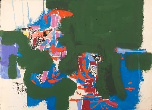 Douglas Denniston, Trojan Wall, 1952