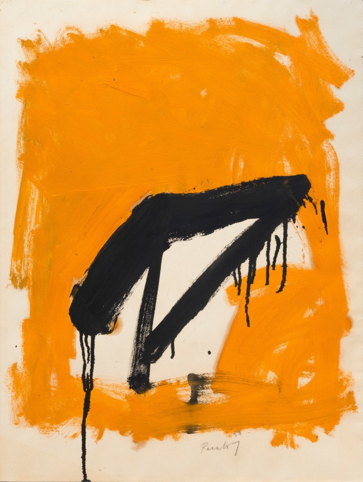 Pat Passlof, Untitled, 1958