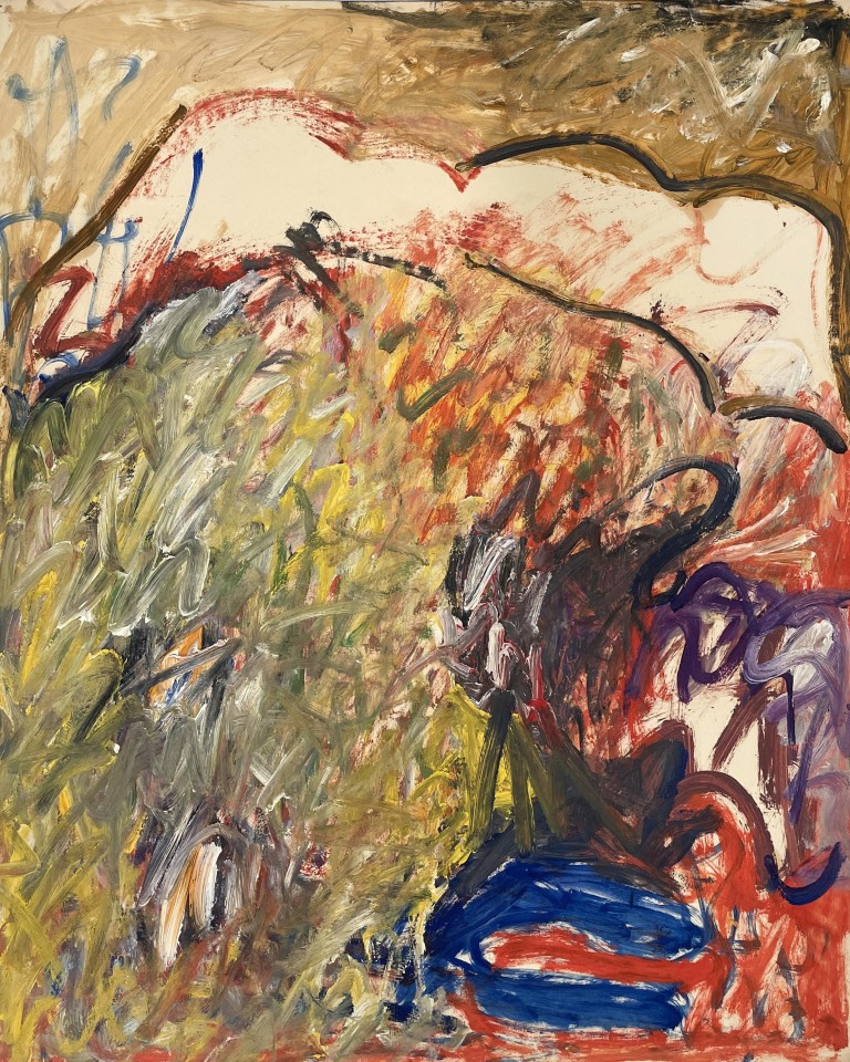 Pat Passlof, Untitled, 1959