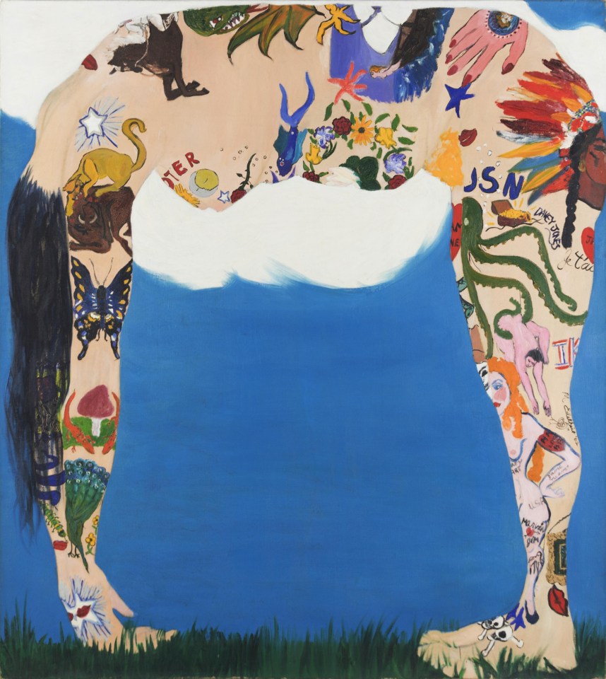 Martha Edelheit, Tattooed Lady, 1962