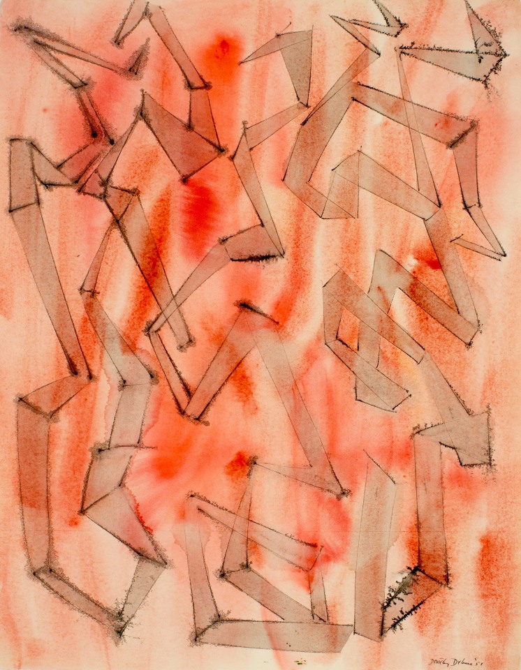 Dorothy Dehner (1901-1994), Angular Rhythm, 1951