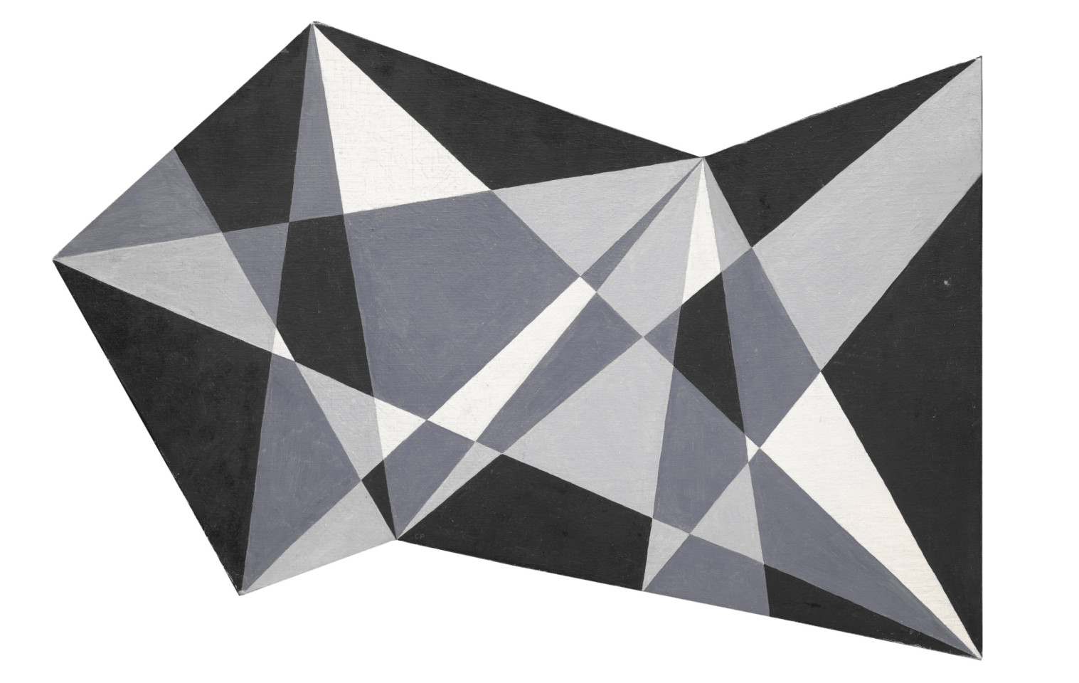 Carl Pickhardt (1908 - 2008), Abstraction #6, 1954