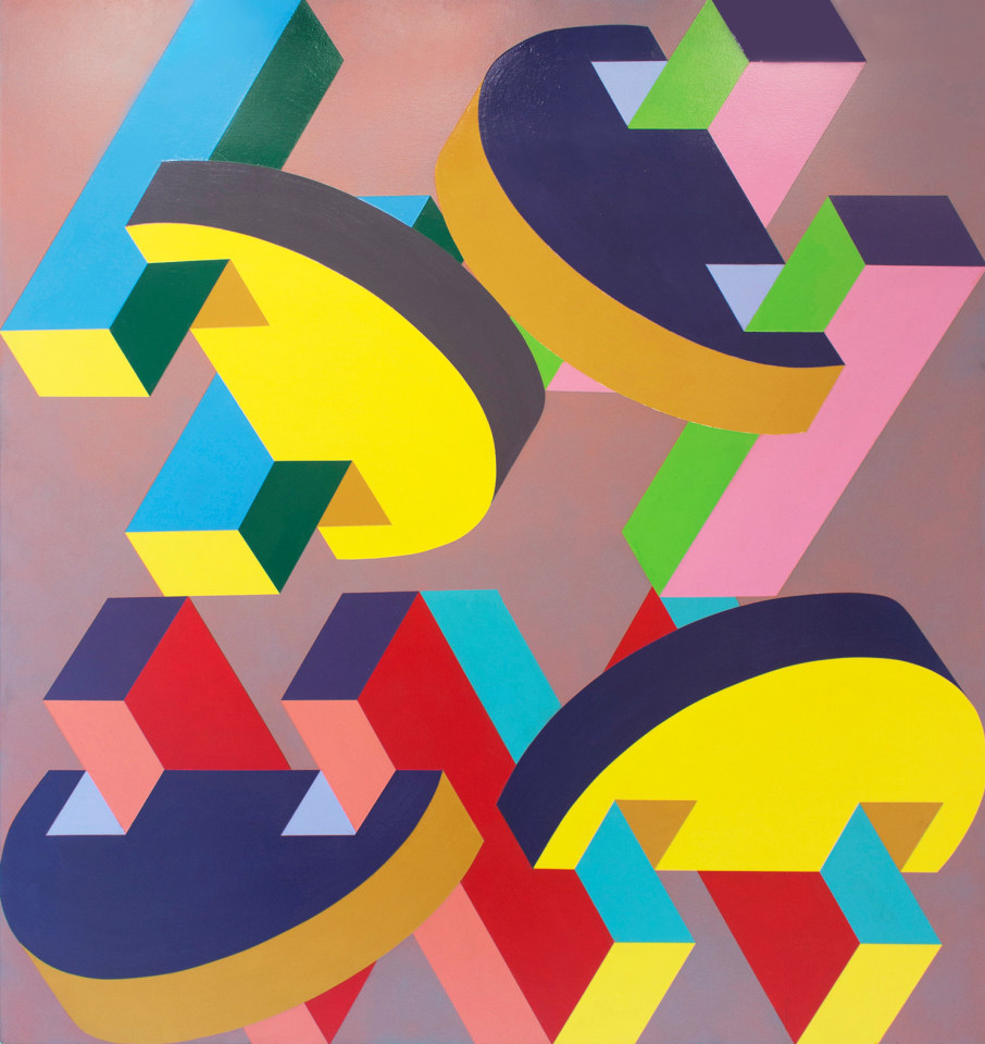 Miriam Schapiro, Audit, 1971