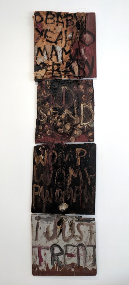 Jim Dine, Untitled (Sign), 1960