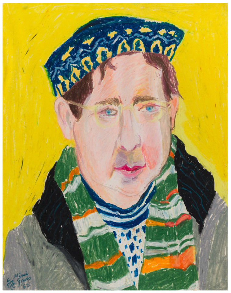 Mimi Gross, Portrait of Cabell Brussell, 1962