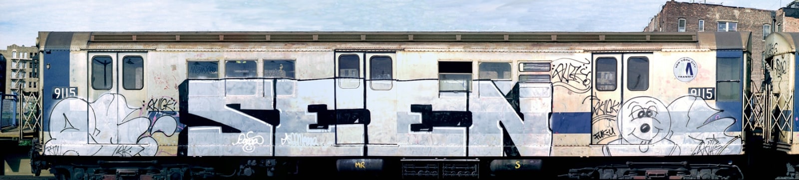 Henry Chalfant, Seen, 1980, Kodak Professional Endura Metallic Paper, 13.73h x 60w in