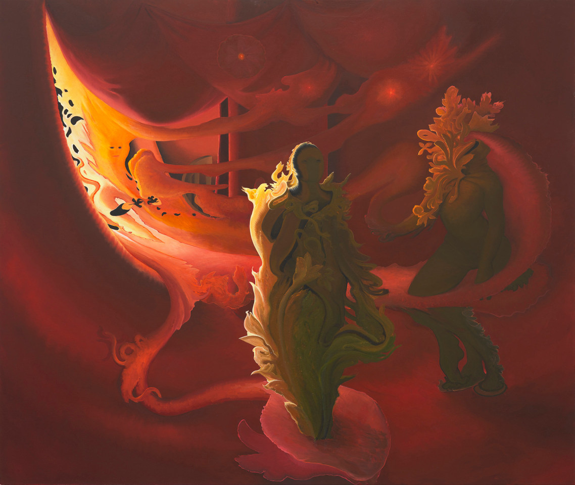 Inka Essenhigh (b. 1969), Forms from Deep Underground, 2014