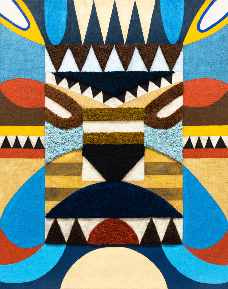 Ces McCully, Monstre (Bleu), 2024