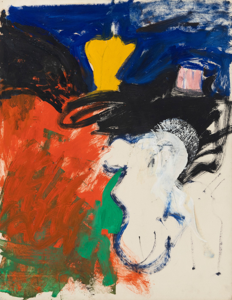 Pat Passlof, Untitled, 1959