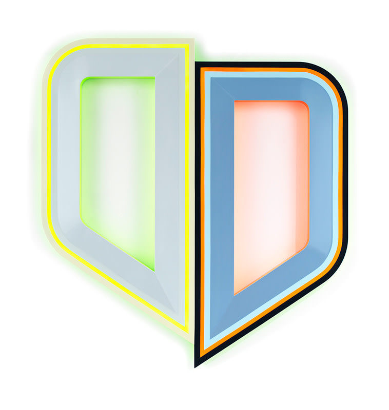 Beverly Fishman, Untitled (Split Anxiety), 2019