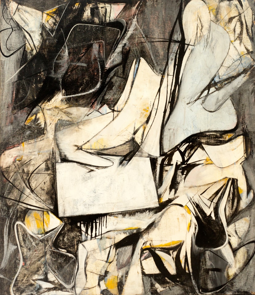 Pat Passlof, Escalator, 1948