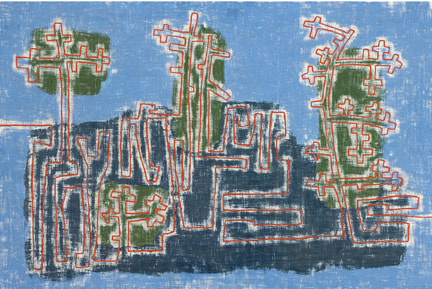 Douglas Denniston, Trojan Wall, 1948