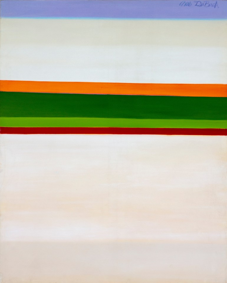 Charles DuBack (1926-2015), The Bogg Road, Summetville, 1959