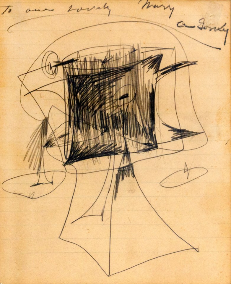 Arshile Gorky, To Our Lovely Mary (Calder), 1939