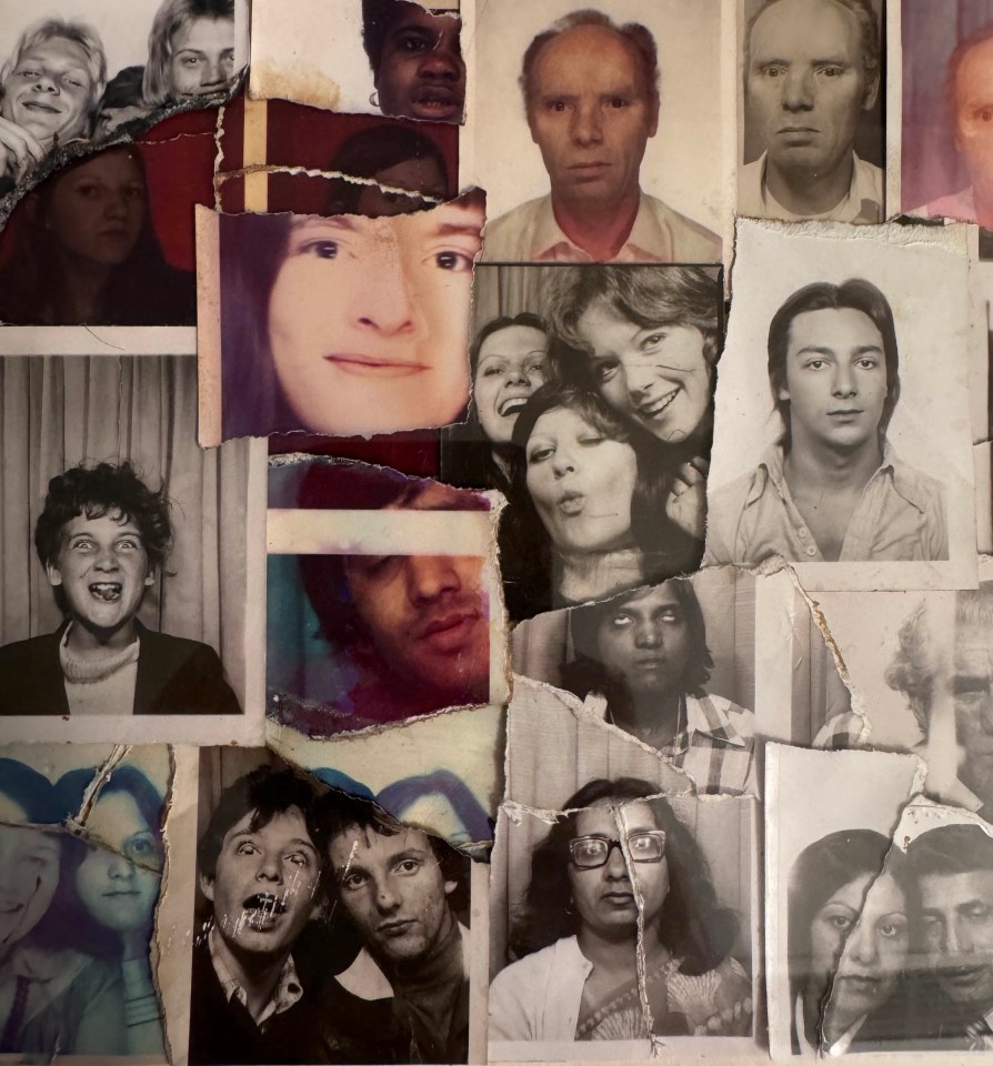 “FOUND PHOTOS” ORIGINAL COVER ART MONTAGE BY DICK JEWELL 1979