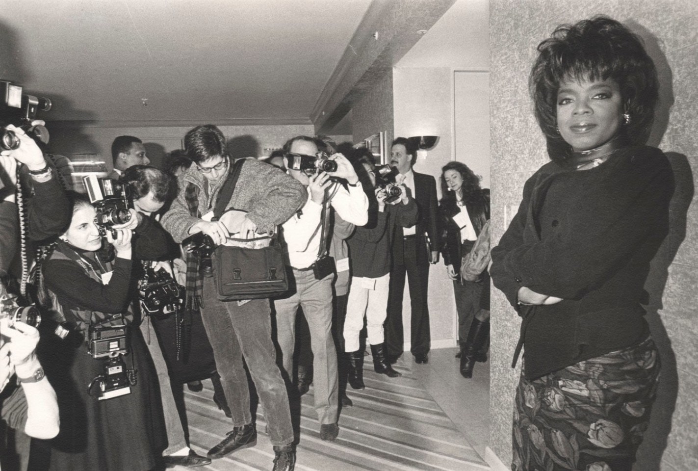 55.&nbsp;COREEN SIMPSON (American, b. 1942), Oprah Winfrey, 1989