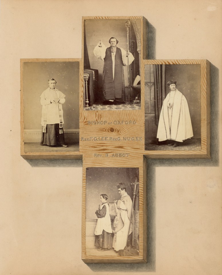 CHURCH OF ENGLAND CLERGY INCLUDING BISHOP SAMUEL WILBERFORCE, C. 1865