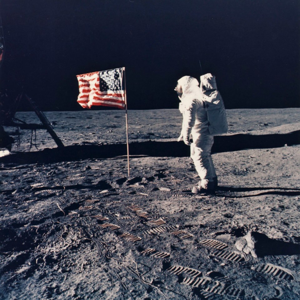 5. NASA, Buzz Aldrin salutes the U.S. Flag&nbsp;(Aug. 8, 1969 Issue, p. 22), 1969