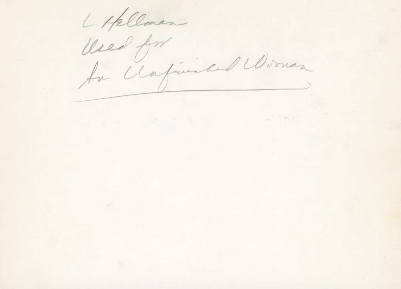 RICHARD AVEDON PORTRAIT OF LILLIAN HELLMAN