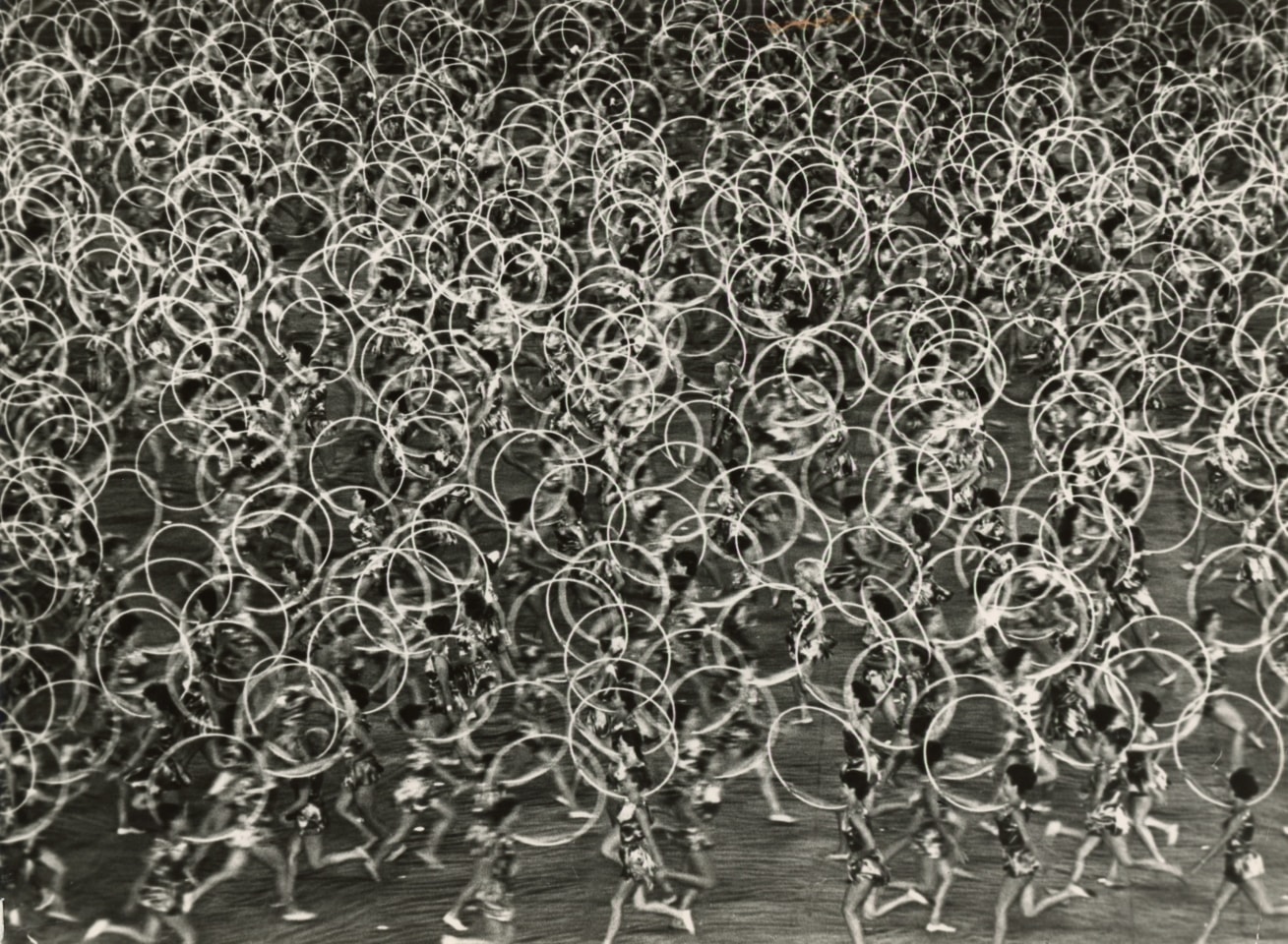 8. Lev Borodulin (Russian-Israeli, 1923&ndash;2018),&nbsp;Ornament of Sport, Moscow, 1956, Vintage Gelatin Silver Print, 7.5&rdquo; x 10&rdquo;