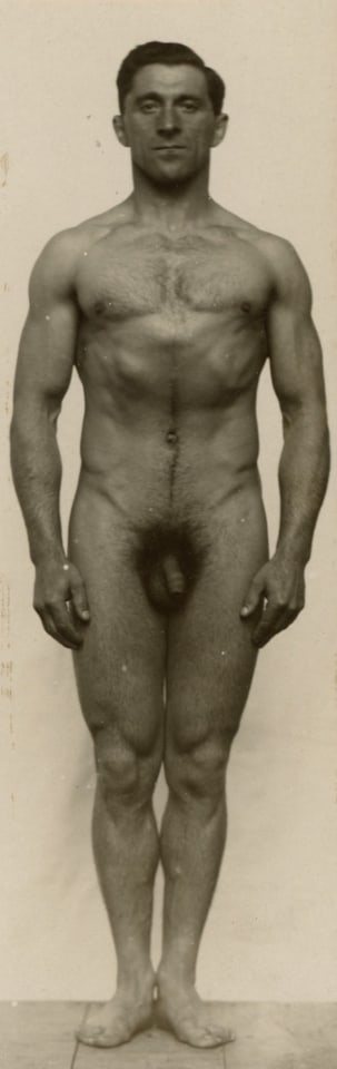 HANS BITTERLICH (AUSTRIAN, 1860&ndash;1949) MALE NUDE STUDIES FOR SCULPTURES