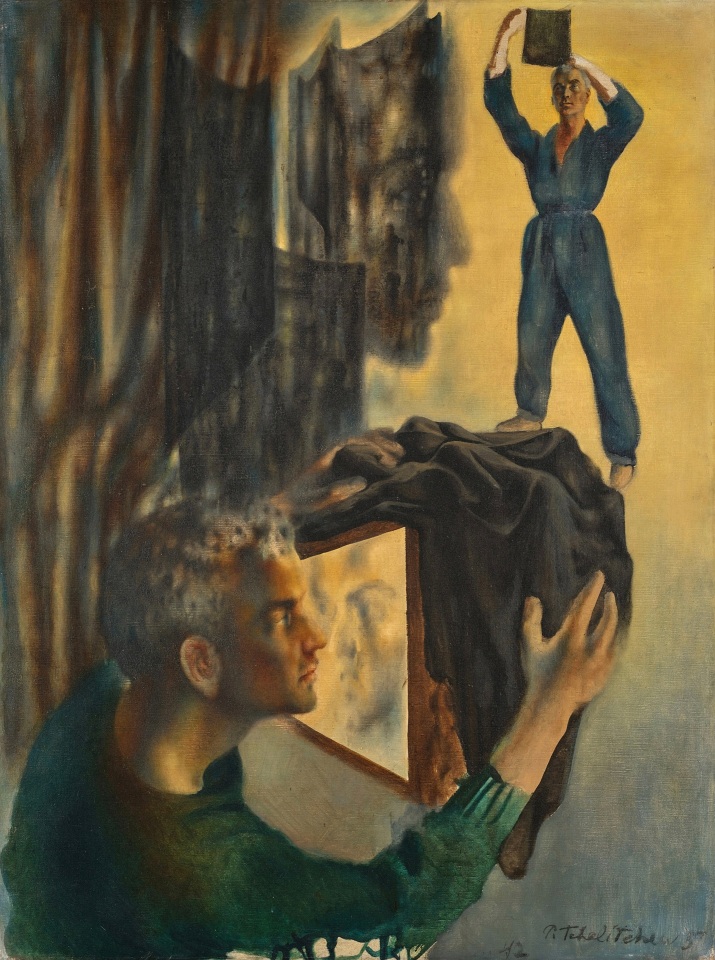 Pavel Tchelitchew (Russian, 1898 &ndash; 1957), Portrait of George Platt Lynes, Executed c. 1937-42 Oil on Canvas