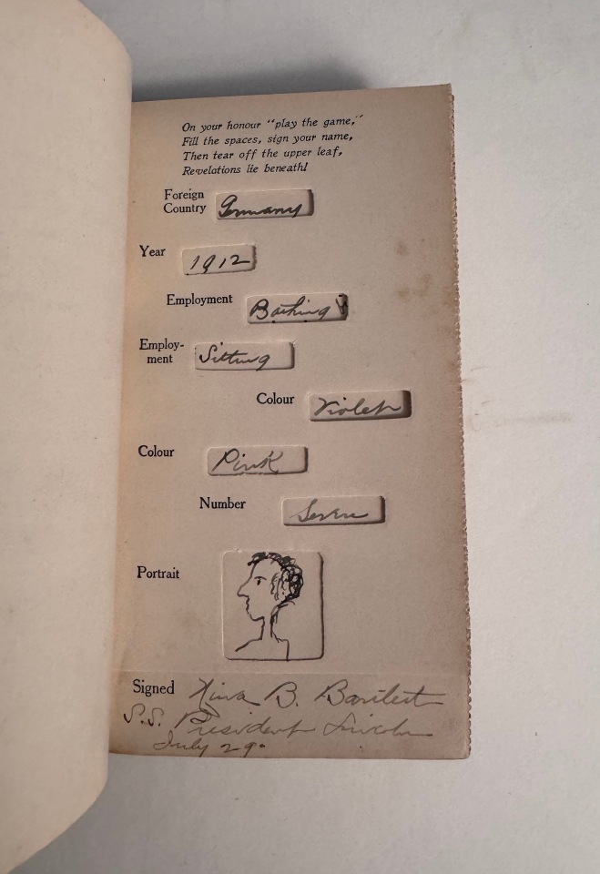 REVELATIONS OF MY FRIENDS - ALICE AUSTEN