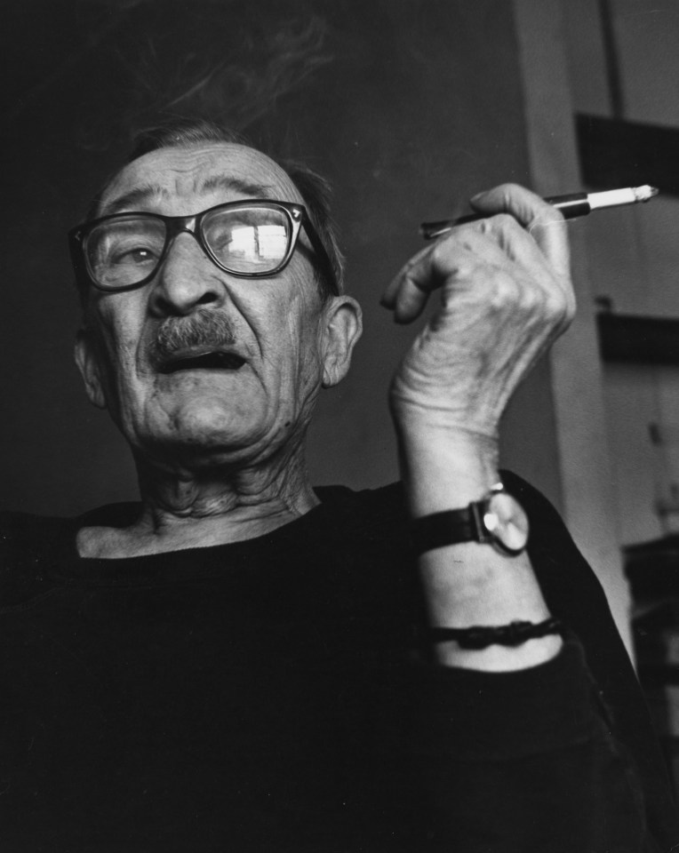 21. Marc Kaczmarek (French),&nbsp;Alexey Brodovitch, 1966, Vintage Gelatin Silver Print, 13.5&rdquo; x 10.5&rdquo;