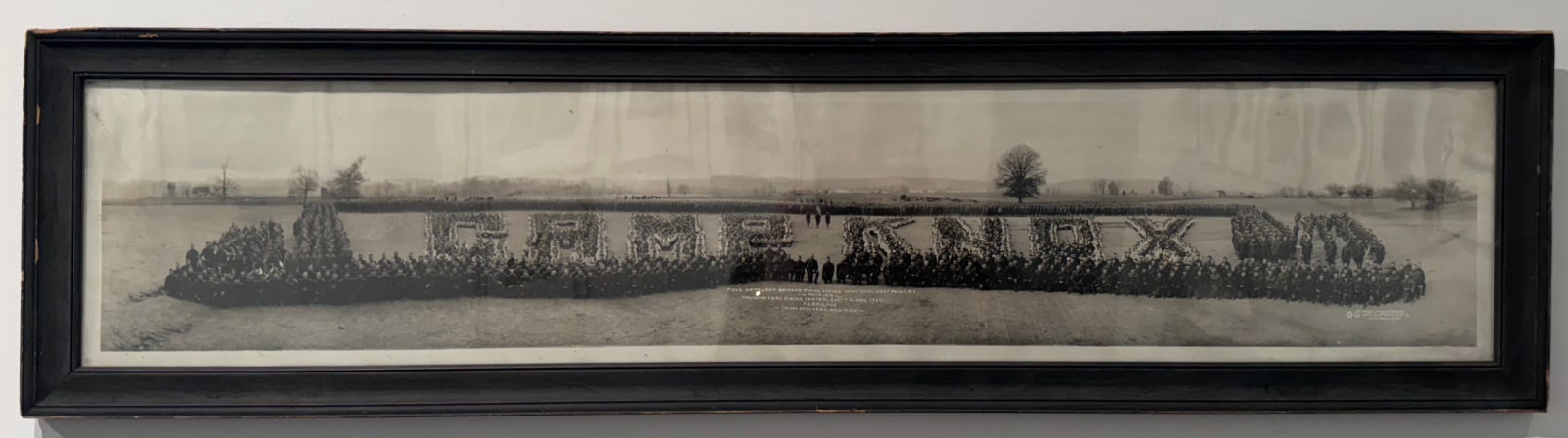 FIELD ARTILLERY BRIGADE FIRING CENTER, CAMP KNOX, WEST POINT, KY &ndash; 10,000 OFFICERS AND MEN BY SIMES AND CAMPBELL, 1918