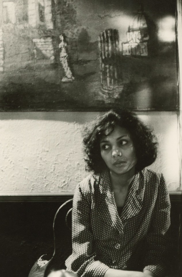 Anthony Barboza (American, b. 1944), Ming Smith, Greenwich Village, NYC, c. 1970s