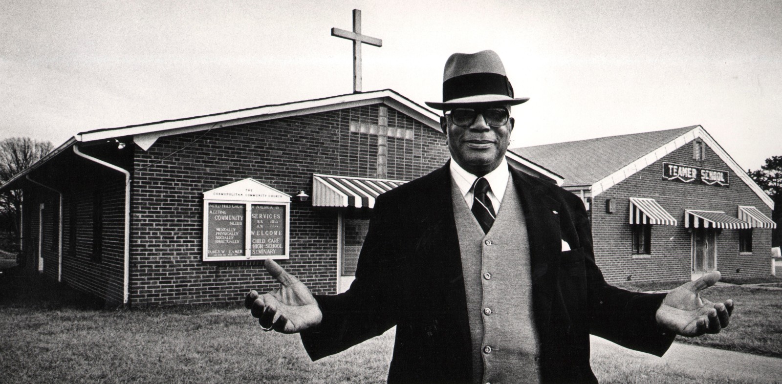 38. Ozier Muhammad, Everyone is welcome here - Spartanburg, SC 1979