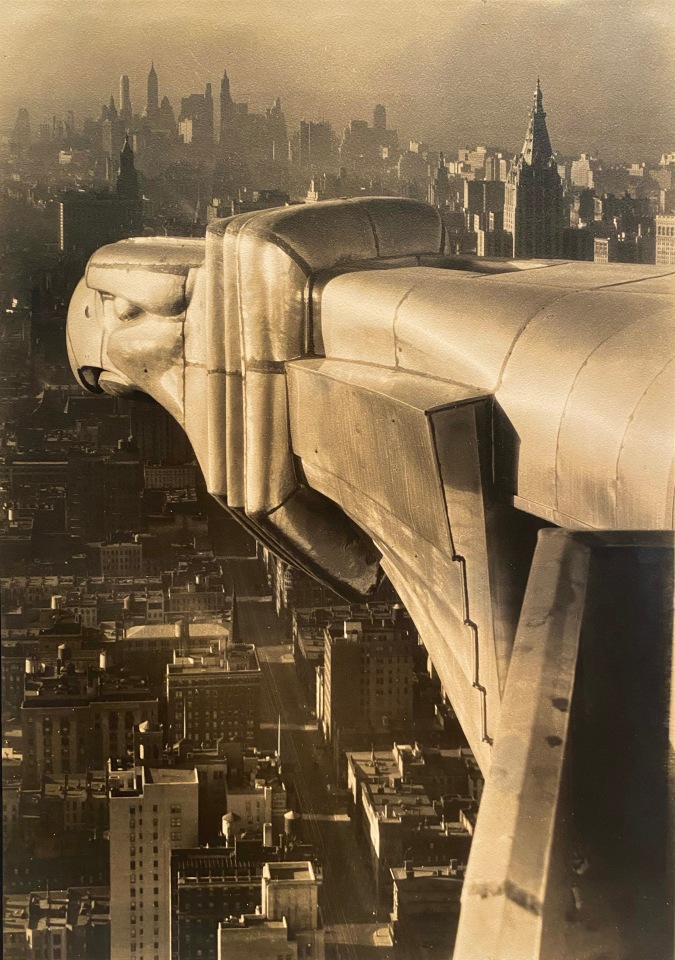 Margaret Bourke-White (American, 1904 &ndash; 1971), &lsquo;Portrait of Bill&rsquo; (Gargoyle, Chrysler Building), c. 1930