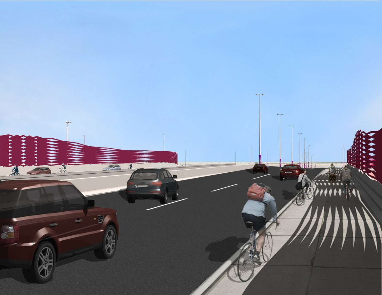 Al Zubara Interchanges