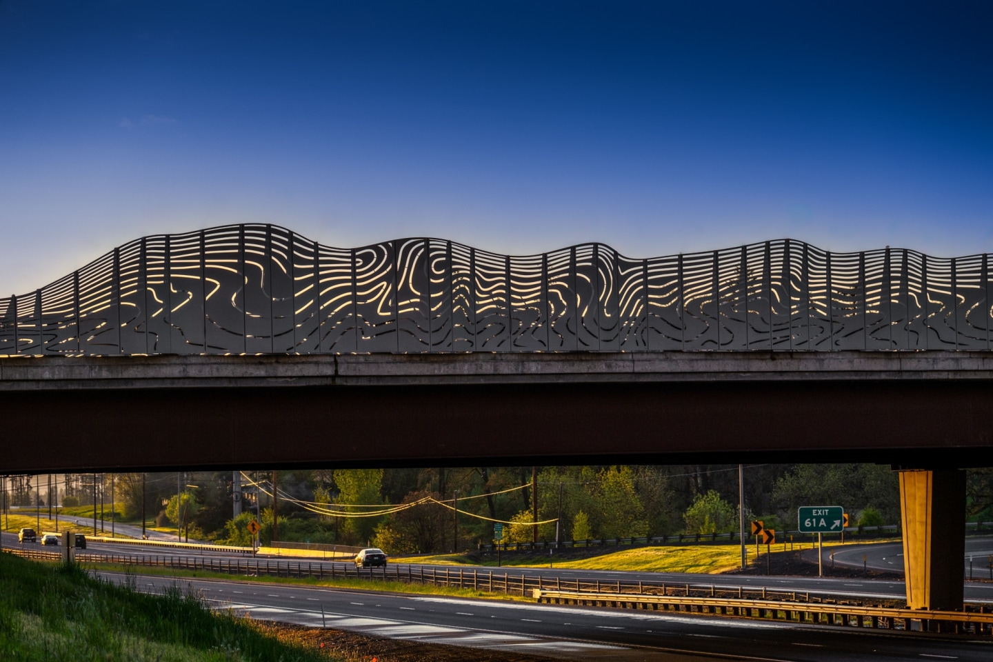 Bridge of Land and Sky - Brookwood Overpass over Highway 26