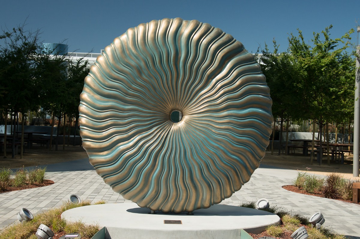 Moffett Gateway: Ebb and Flow with Flow Fountains