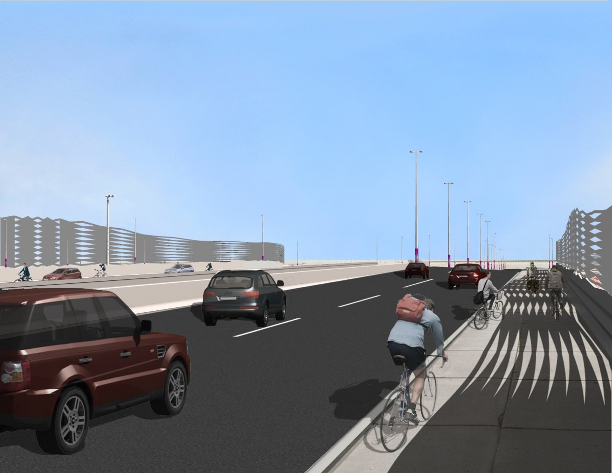 Al Zubara Interchanges