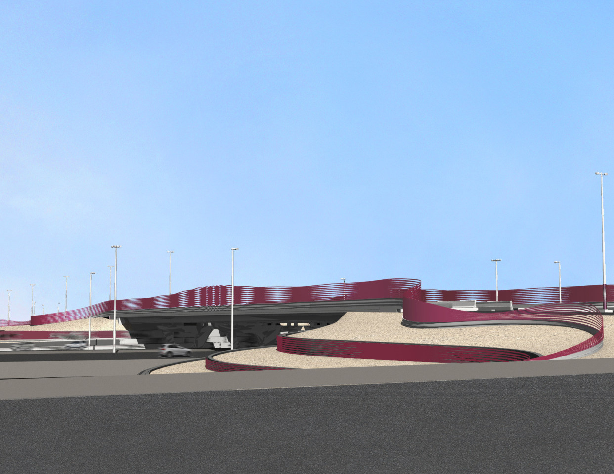 Al Zubara Interchanges