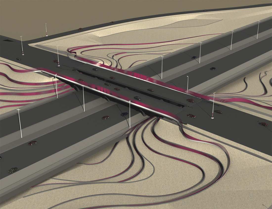Al Zubara Interchanges