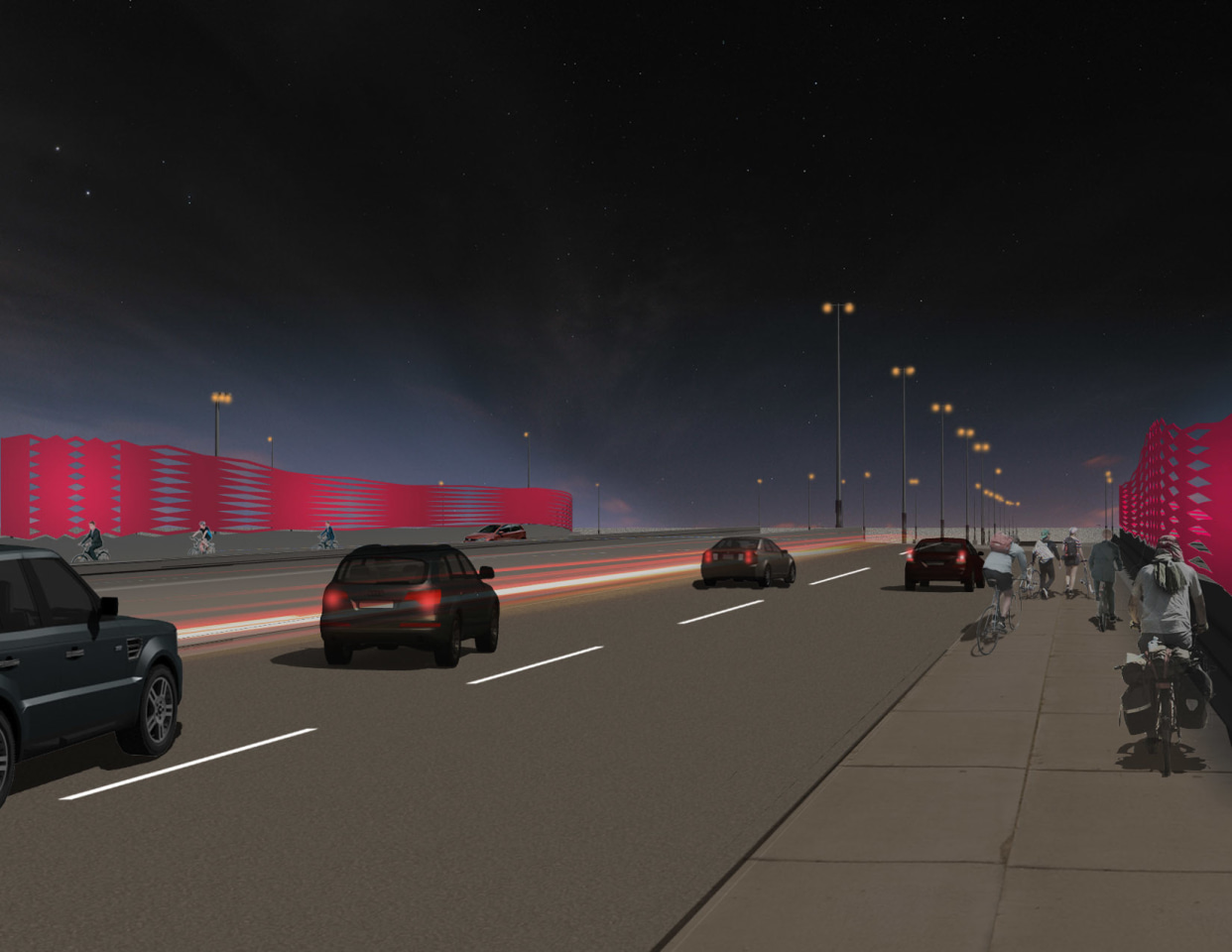 Al Zubara Interchanges