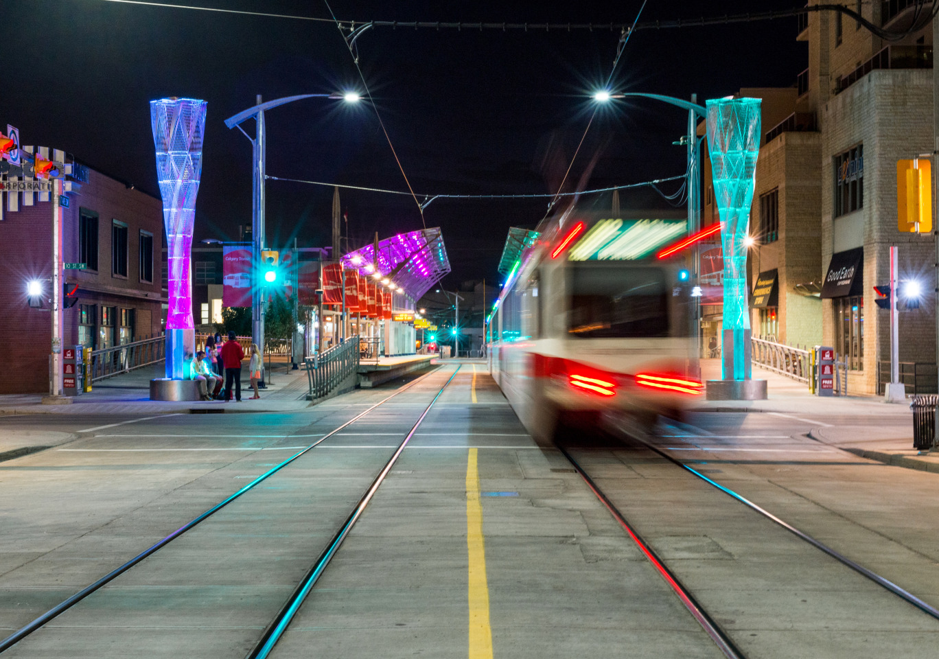 Luminous Crossings