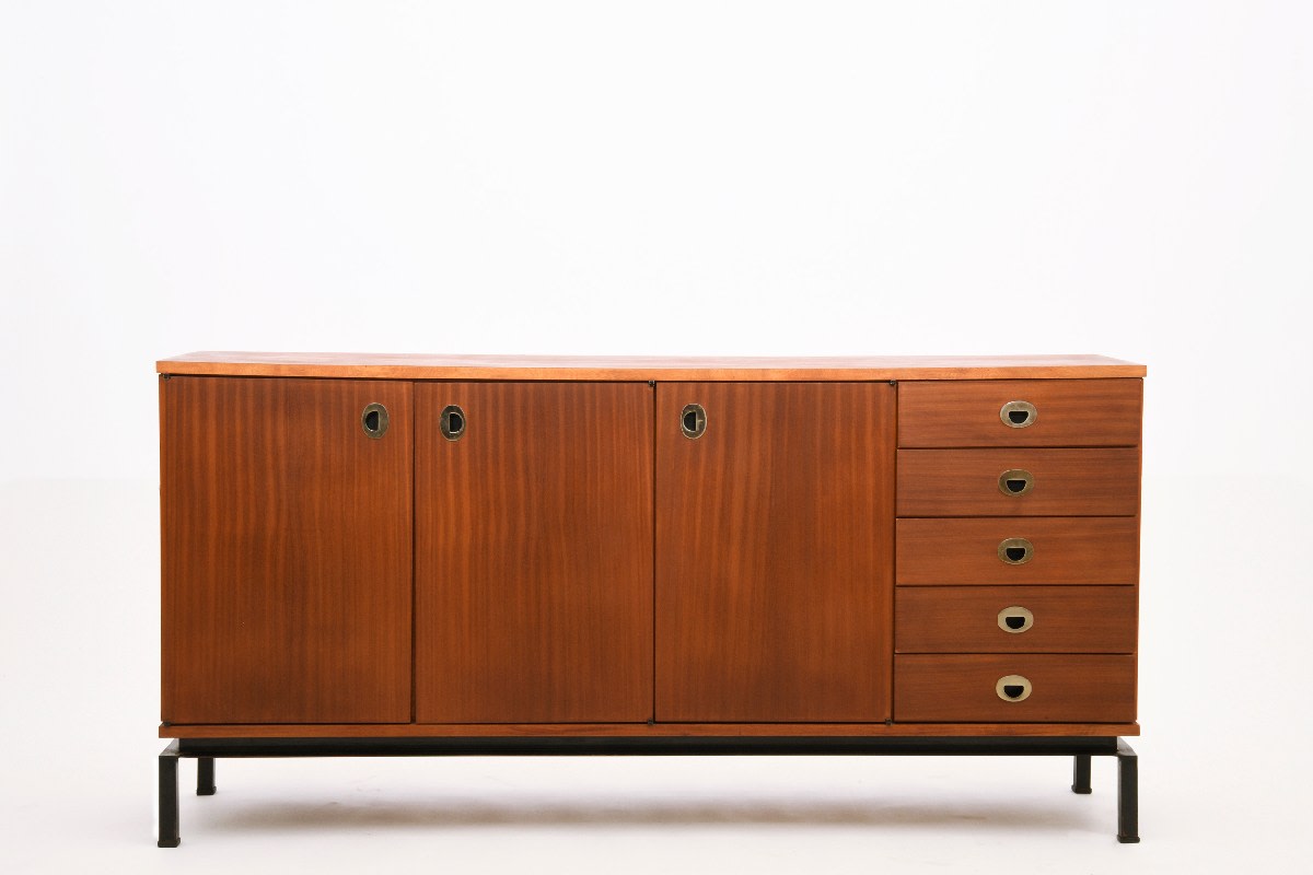 Marcel Gascoin's sideboard, full straight view
