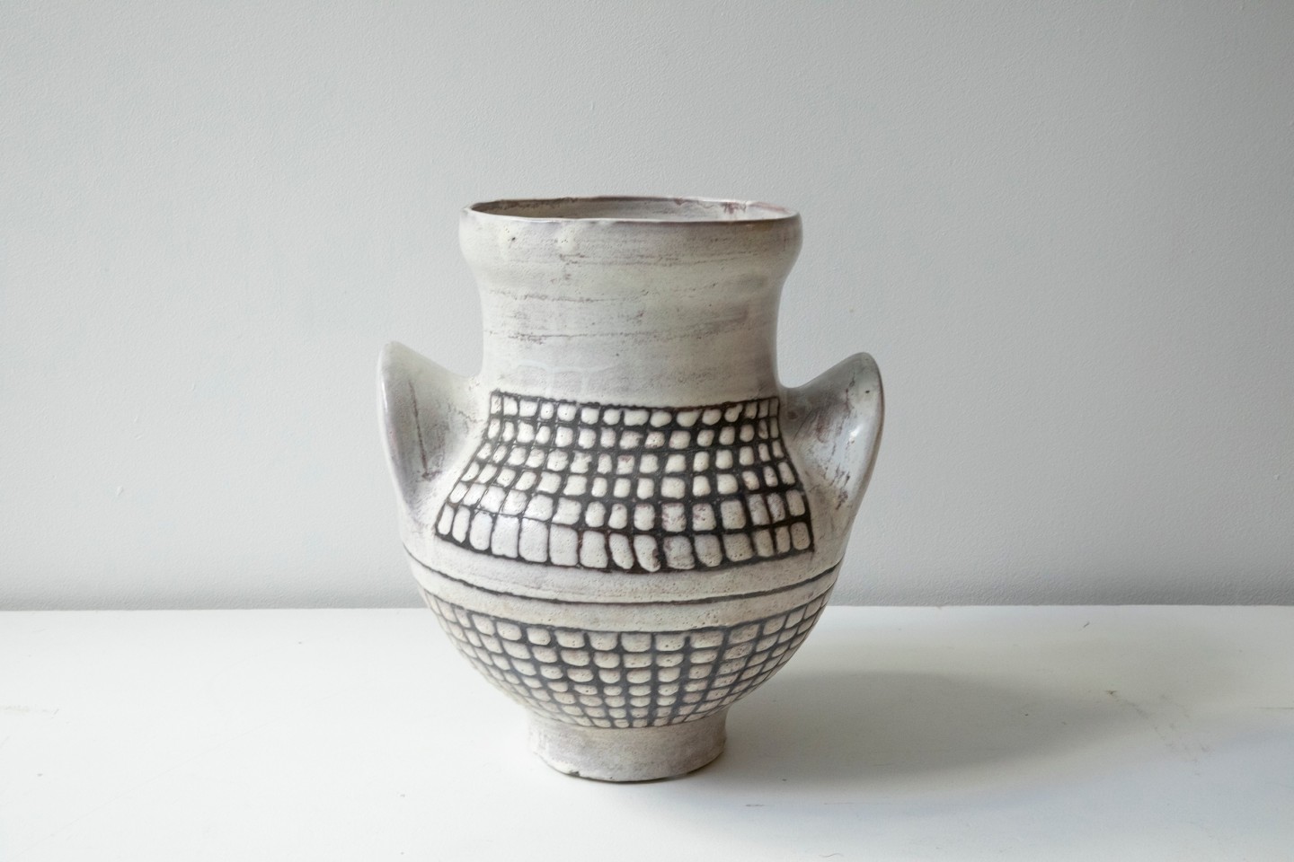 Image of Roger Capron &quot;Vase a oreille&quot; vase, c.1960