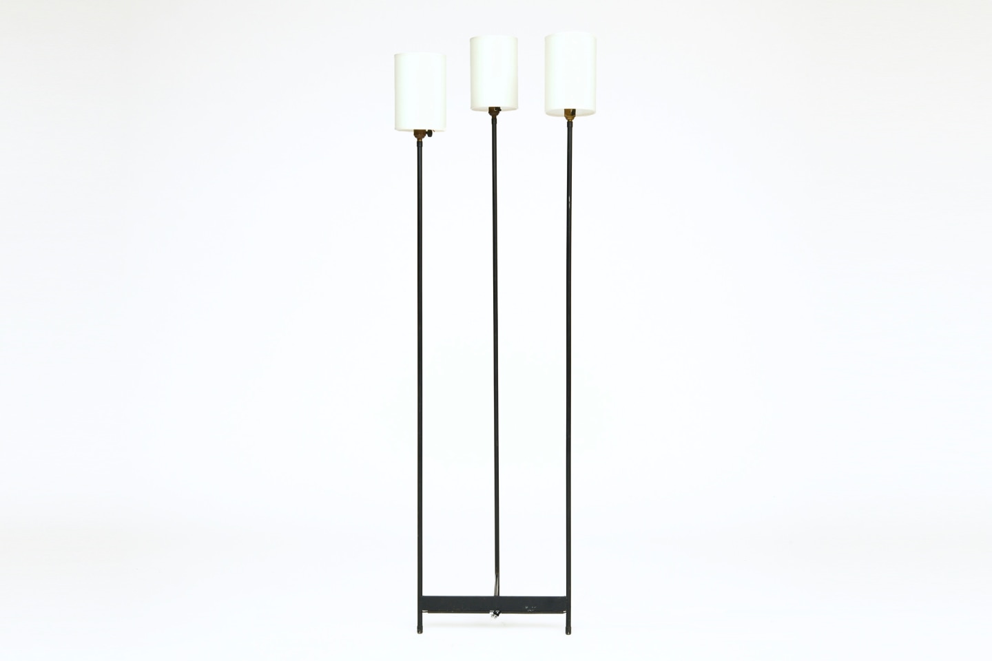 Unknown artist's floor lamp, front straight view